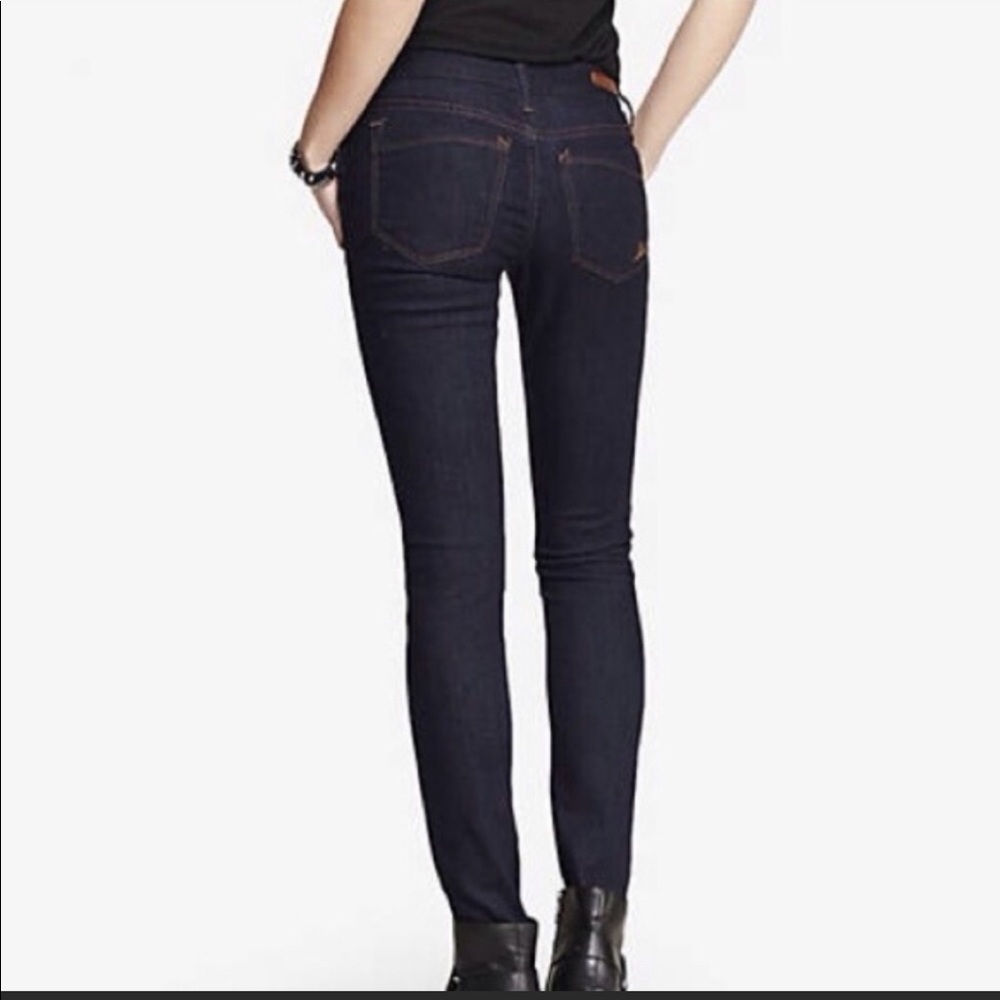 Express Stella Low Rise Skinny Jeans